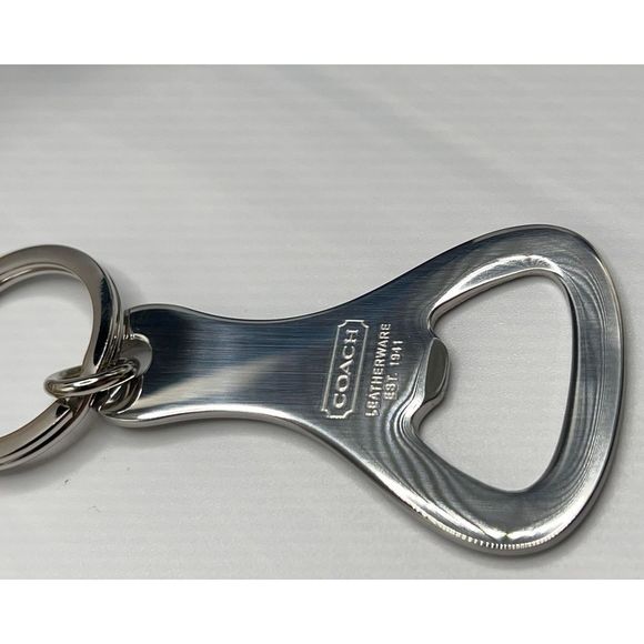 COACH Bottle Opener Purse CHarm Key Fob - Picture 4 of 4